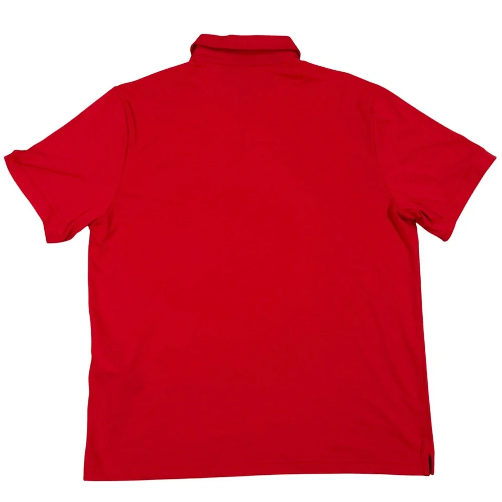Texas Tech Under Armour Red Raiders Polo Golf‎ Shirt Men's Large Red NEW